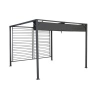   Pergola DKD Home Decor Szürke 300 x 300 x 230 cm Acél MOST 475822 HELYETT 256357 Ft-ért!