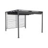 Pergola DKD Home Decor Szürke 300 x 300 x 230 cm Acél MOST 475822 HELYETT 256357 Ft-ért!