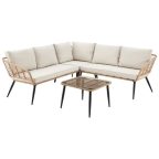   Kerti kanapé DKD Home Decor 128 x 75 x 72 cm Fém szintetikus rattan MOST 525963 HELYETT 337339 Ft-ért!