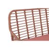 Asztal szett 3 fotellel DKD Home Decor 124 x 74 x 84 cm Fém szintetikus rattan MOST 436199 HELYETT 242467 Ft-ért!