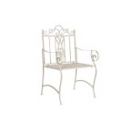   градински стол DKD Home Decor Fehér Fém 63,5 x 52 x 98 cm MOST 68294 HELYETT 43215 Ft-ért!