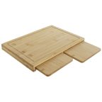   Vágódeszka DKD Home Decor Természetes Bambusz 35 x 25 x 3 cm MOST 11493 HELYETT 6879 Ft-ért!