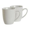 4 Darabos Bögre Szett DKD Home Decor Fehér Porcelán 330 ml 12 x 10 x 9 cm MOST 12870 HELYETT 7705 Ft-ért!