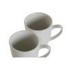 4 Darabos Bögre Szett DKD Home Decor Fehér Porcelán 330 ml 12 x 10 x 9 cm MOST 12870 HELYETT 7705 Ft-ért!