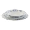 Edénykészlet Home ESPRIT Kék Porcelán Virágos 18 Darabok 27 x 27 x 2 cm MOST 61263 HELYETT 35857 Ft-ért!