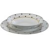 Edénykészlet Home ESPRIT Fehér Porcelán 18 Darabok 27 x 27 x 2 cm MOST 59887 HELYETT 35047 Ft-ért!