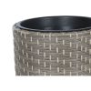 Virágcserepek készlete Home ESPRIT polipropilén Rattan 37 x 37 x 60 cm MOST 62168 HELYETT 39338 Ft-ért!