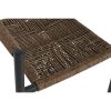 Szék Home ESPRIT Barna Fekete Alumínium Rattan 56 x 60 x 78 cm MOST 86941 HELYETT 55022 Ft-ért!