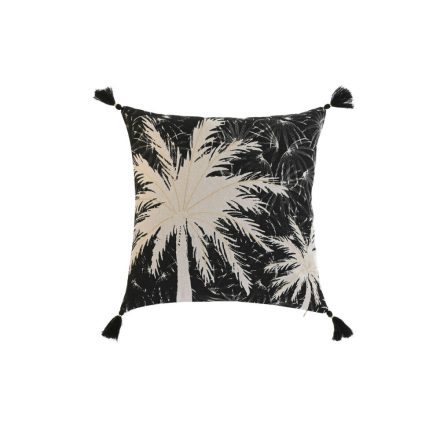 Párna Home ESPRIT Fekete Boho Pálmafa 45 x 5 x 45 cm MOST 12321 HELYETT 6912 Ft-ért!