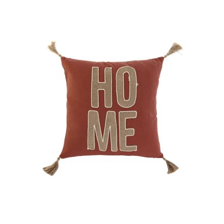 Párna Home ESPRIT Természetes Terrakotta Boho 45 x 5 x 45 cm MOST 12321 HELYETT 6912 Ft-ért!