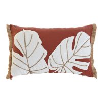   Párna Home ESPRIT Fehér Terrakotta Boho 50 x 5 x 30 cm MOST 10898 HELYETT 6523 Ft-ért!