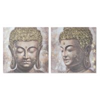   Kép Home ESPRIT Buddha Keleti 100 x 3 x 100 cm (2 egység) MOST 73669 HELYETT 46622 Ft-ért!