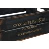 Tárolódobozok Home ESPRIT Cox Apples 1830 Fekete Lucfenyő 40 x 30 x 15 cm 3 Darabok MOST 31216 HELYETT 18272 Ft-ért!