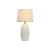 Asztali lámpa Home ESPRIT Fehér Porcelán 50 W 220 V 36 x 36 x 65 cm MOST 57389 HELYETT 36320 Ft-ért!