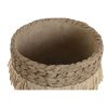 Virágcserepek készlete Home ESPRIT Barna Raffia Cement Trópusi 23 x 22 x 25 cm MOST 26420 HELYETT 15461 Ft-ért!