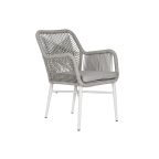   Kerti fotel Home ESPRIT Fehér Szürke Alumínium szintetikus rattan 57 x 63 x 84 cm MOST 126232 HELYETT 80966 Ft-ért!