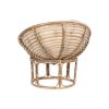 градински стол Home ESPRIT Bambusz Rattan 91 x 65 x 81 cm MOST 195214 HELYETT 125206 Ft-ért!