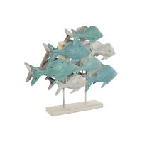   Dekoratív Figura Home ESPRIT Mediterrán Halak 60 x 15 x 53 cm MOST 49778 HELYETT 29135 Ft-ért!