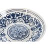 Evőeszközök Home ESPRIT Kék Fehér Porcelán Arab 27 x 27 x 2 cm 18 Darabok MOST 57350 HELYETT 36295 Ft-ért!