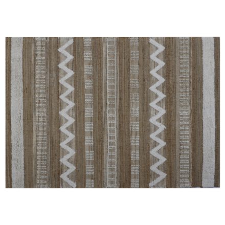 Szőnyeg Home ESPRIT Fehér Barna Boho 75 x 175 x 1 cm MOST 53823 HELYETT 31500 Ft-ért!