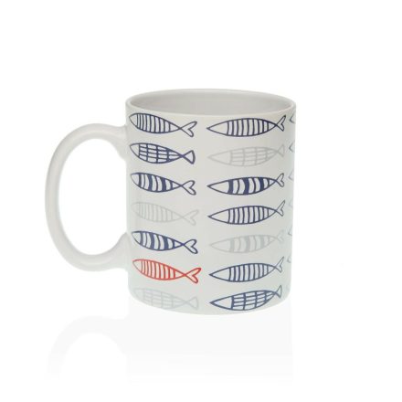 Taza Bögre Versa Fish Porcelán Kőedény MOST 3790 HELYETT 1984 Ft-ért!