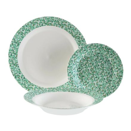 Edénykészlet Versa Bellis цветя 18 Darabok Porcelán MOST 833758 HELYETT 38321 Ft-ért!