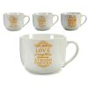 чаша за чай Coffee Porcelán Aranysàrga Fehér 500 ml 24 egység MOST 42941 HELYETT 29259 Ft-ért!