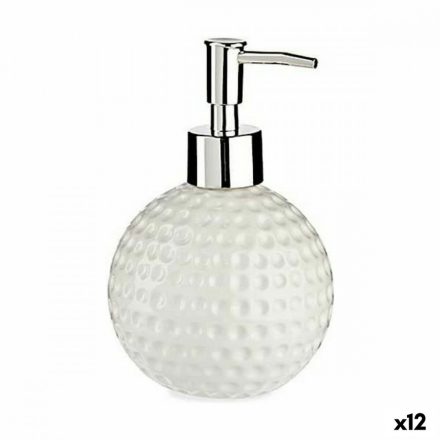 Szappanadagoló Golf Kerámia Fém Fehér 12 egység (300 ml) MOST 33497 HELYETT 21479 Ft-ért!