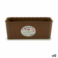   Ültetőláda Stefanplast Barna PVC 13 x 11 x 28,5 cm (12 egység) MOST 33203 HELYETT 21298 Ft-ért!