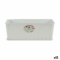   Ültetőláda Stefanplast Fehér Műanyag 39 x 13,5 x 15 cm (12 egység) MOST 44511 HELYETT 30334 Ft-ért!