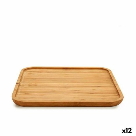 Snack tálca Négyzetben Barna Bambusz 30 x 1,5 x 30 cm (12 egység) MOST 49871 HELYETT 33989 Ft-ért!