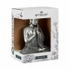 Dekoratív Figura Buddha Ülés Ezüst színű 22 x 33 x 18 cm (4 egység) MOST 58015 HELYETT 45646 Ft-ért!