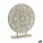   Dekoratív Figura Mandala Fehér 7 x 49 x 44 cm (6 egység) MOST 55563 HELYETT 37866 Ft-ért!