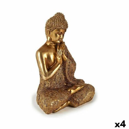 Dekoratív Figura Buddha Ülés Aranysàrga 17 x 33 x 23 cm (4 egység) MOST 57389 HELYETT 45150 Ft-ért!