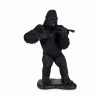 Dekoratív Figura Gorilla Hegedű Fekete 17 x 41 x 30 cm (3 egység) MOST 40396 HELYETT 31781 Ft-ért!