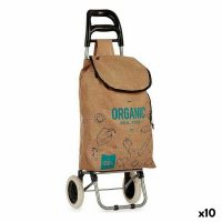   Bevásárlókocsi Organic Barna 3,3 L 36 x 95 x 35 cm (10 egység) MOST 71504 HELYETT 56253 Ft-ért!