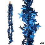   Karácsonyi girland Tinsel Csillagok Kék 9 x 9 x 200 cm (36 Rgység) MOST 36854 HELYETT 28995 Ft-ért!