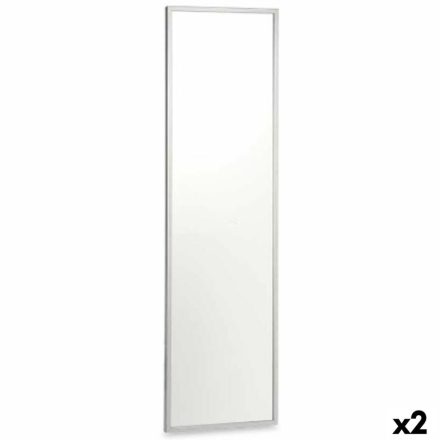 Falitükör Ezüst színű Fa MDF 40 x 142,5 x 3 cm (2 egység) MOST 57180 HELYETT 44985 Ft-ért!