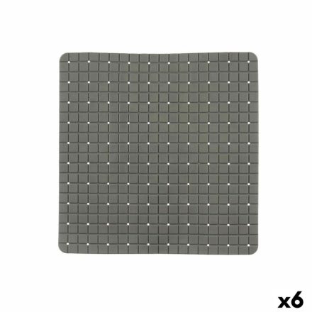 Csúszásmentes tusfürdő Kockás Szürke PVC 50,3 x 50,3 x 0,7 cm (6 egység) MOST 27898 HELYETT 17891 Ft-ért!