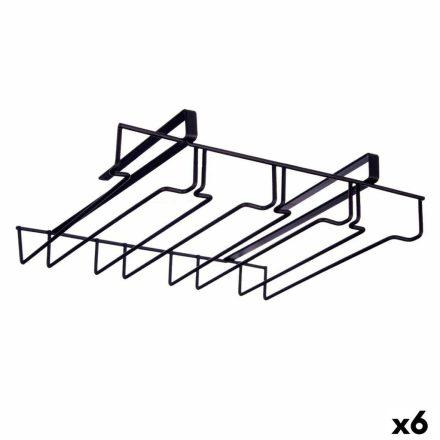 Pohártartó Kinvara W3925B-P PDQ Vas 36 x 7,5 x 26 cm (6 egység) MOST 40211 HELYETT 24671 Ft-ért!