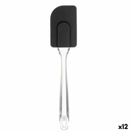 Spatula Fekete Átlátszó Szilikon Műanyag 5 x 23,5 x 2 cm (12 egység) MOST 15035 HELYETT 9004 Ft-ért!