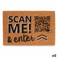   Lábtörlő Scan Me! Természetes 60 x 1 x 40 cm (12 egység) MOST 44511 HELYETT 30334 Ft-ért!