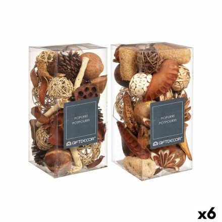 Decorative Potpourri Fehér Barna Piros 14 x 30,5 x 14 cm (6 egység) MOST 44851 HELYETT 30566 Ft-ért!