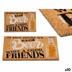   Lábtörlő GiftDecor Beer Nyomtatott PVC Kókuszrost 60 x 2 x 40 cm (10 egység) MOST 39352 HELYETT 26820 Ft-ért!