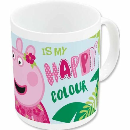 Taza Bögre Peppa Pig Having fun Kerámia Világos rózsaszín (350 ml) MOST 7703 HELYETT 4324 Ft-ért!