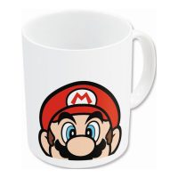   Taza Bögre Super Mario Fehér Kerámia Piros (350 ml) MOST 9954 HELYETT 2679 Ft-ért!