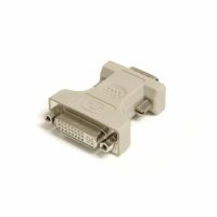   DVI–VGA Adapter Startech DVIVGAFM Fekete Bézs szín MOST 7146 HELYETT 4010 Ft-ért!