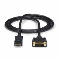   DisplayPort–DVI Adapter Startech DP2DVI2MM6           (1,8 m) Fekete 1.8 m MOST 18601 HELYETT 13278 Ft-ért!