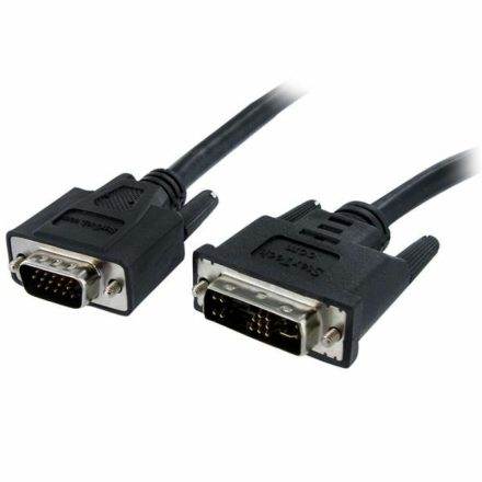 DVI-A –VGA Kábel Startech DVIVGAMM1M           Fekete 1 m MOST 11478 HELYETT 6870 Ft-ért!