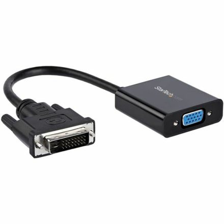 DVI–D VGAAdapter Startech DVI2VGAE             0,19 m Fekete MOST 33544 HELYETT 24472 Ft-ért!